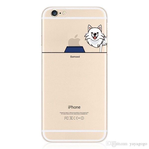 

cute dog eat food cases for apple iphone 6 6s 6plus 6splus 7 7plus 8 8plus x tpu ultra-thin phone case #206 new