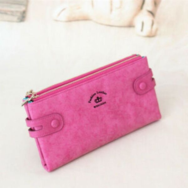 

Women Wallet Fashion Lady Leather Clutch Wallet Card Coin Bag PU Purse Handbag Money Clip /BL15