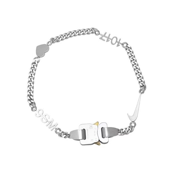 

2019 alyx tudio logo metal hero chain necklace bracelet belt men women hip hop outdoor treet acce orie fe tival gift 99