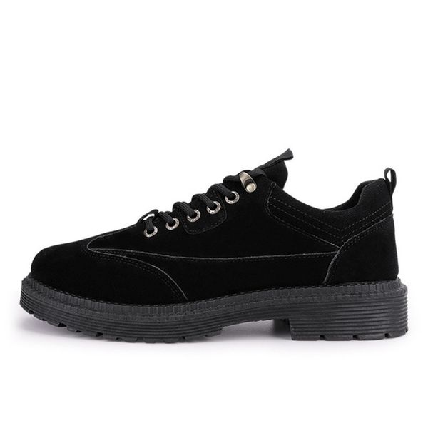 

men casual shoes fashion men shoes genuine leather loafers moccasins slip on men's flats male driving sneaker outdoor, Black