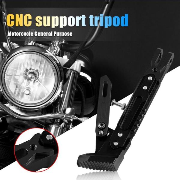 

мотоцикл side stand универсальный антипробуксовочная strong практичный и прочный cnc алюминиевый мотоцикл kickstand регулируемое