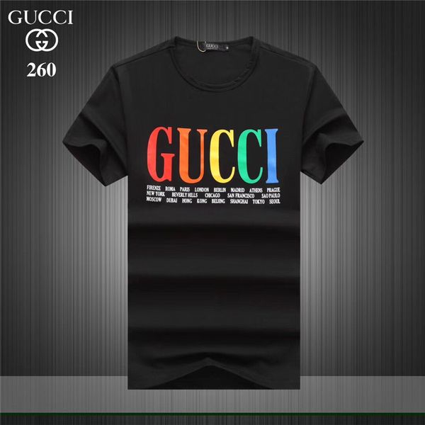

2019 men new fashion luxury designer men's printed phillip plain short-sleeved fluorescent skull head drilled cotton t-shirt -3xl, Black