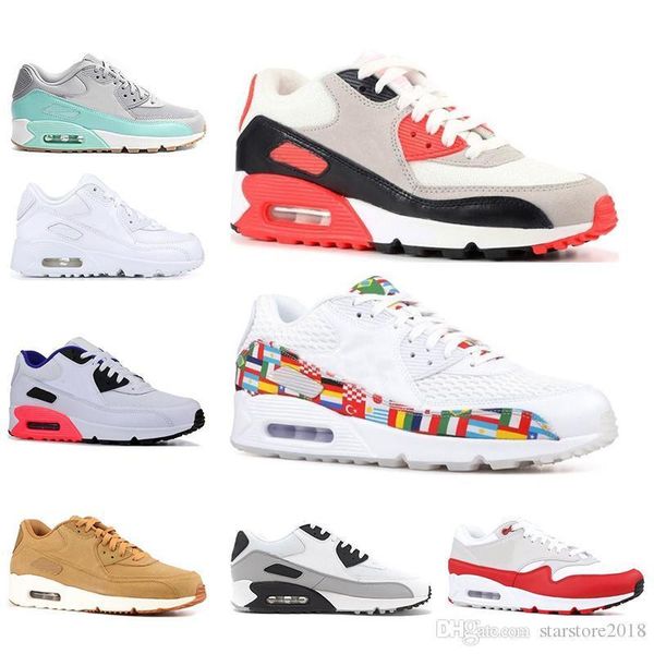 

дизайнер роскошные кроссовки 90 мужские женские международный флаг инфракрасный существенный тройной черный белый ltr розовый 2019 дешевые р