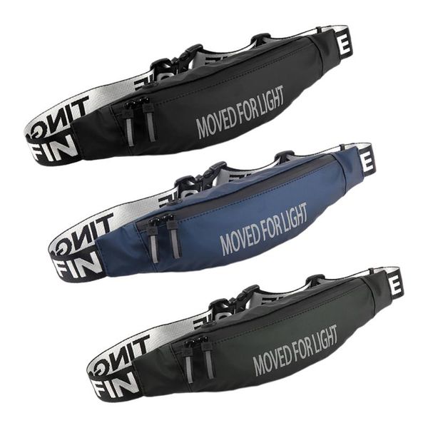 

women men sports travel casual waist pack mini letter large capacity belly bum bag fashion new