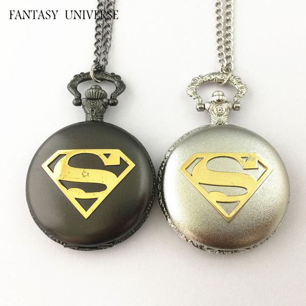 

fantasy universe hipping wholesale 20pc a lot pocket watch necklace hraaaa10, Slivery;golden