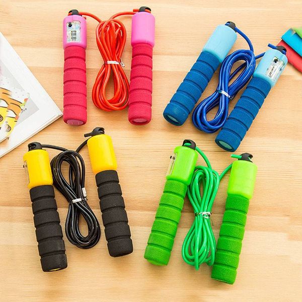 

jump ropes with counter sports fitness adjustable fast speed counting jump skip rope skipping wire grm fitness equipment weights