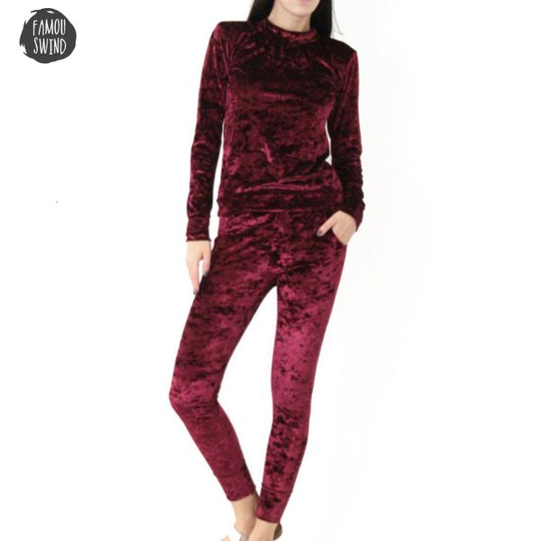 

autumn winter women set velvet hoodies sportswear pants 2 pieces female set casual tracksuit mid velour fashion long xxxl, White