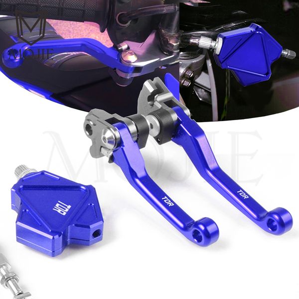 

for yamaha tdr125 tdr240 tdr250 tdr 125 240 250 motocross cnc pivot brake stunt clutch lever easy pull cable system motorcycle