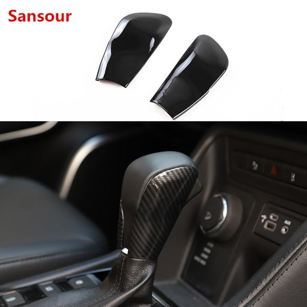 

abs interior mouldings for car gear shift knob shifter decoration stickers for grand cherokee 2017+ car accessories sansour