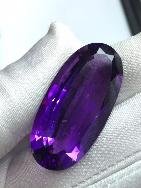

amethyst gemstone natural 48.92ct dark purple amethyst brazil origin loose gemstones loose stones for jewelry making, Black