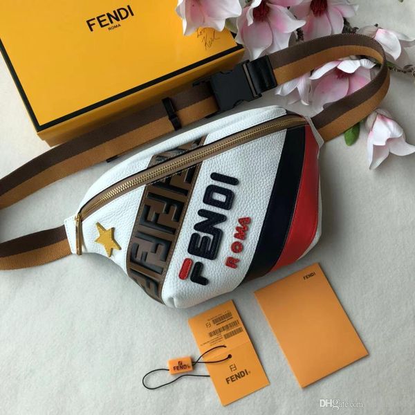 

2019 new designers waist bag waist bags fashion designers crossbody belt bags genuine leather men fashion bag size :30x17x8 cm