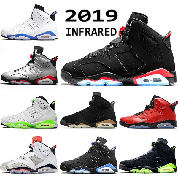

36-47 2019 Air 6s GS Black Infrared Mens Basketball Shoes 6 VI High Reflections of a Champion UNC DMP Maroon Womens Sneakers NIK
