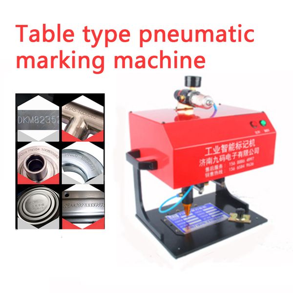 

jmb-170 table type nameplate pneumatic/electric marking machine for truck metal fitting nameplates 200w 170*110mm