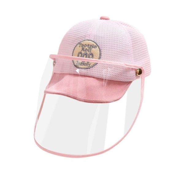 

caps & hats baby anti-spitting protective hat dustproof cover kids boys girls peaked cap summer cartoon children, Yellow