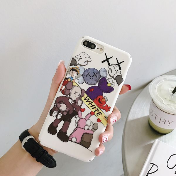 

wholesale designer phone case for iphone 6/6s 6p/6sp 7/8 7p/8p x/xs xr xs max fashion case with brand cartoon sesame street style back cover