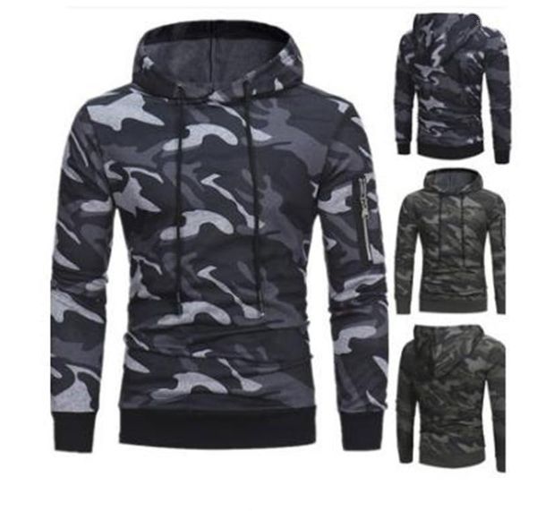 

tactical camouflage long sleeve turtleneck slim hoodies spring winter pullover men active coat men hoodies designer, Black