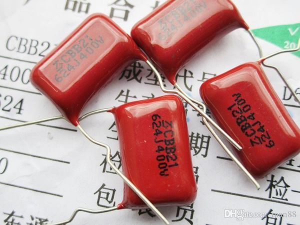 

400v 624j 0.62uf cbb film capacitance cbb22 cbb21 foot pitch 15