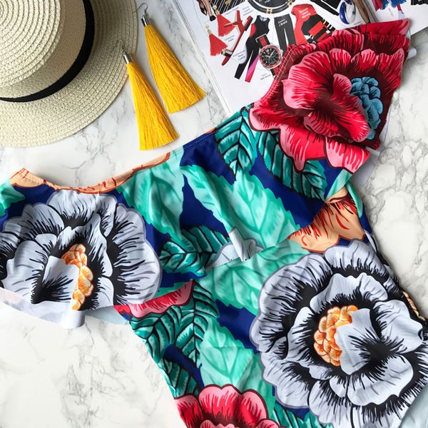 

girls swimwear african swimsuit one piece bikini high waisted bathing suits 2020 black swim wear new ladies bikini ywd0107-5, White;black