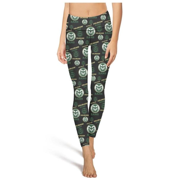 Compre Colorado State Rams Futbol Pantalones Verdes De Yoga
