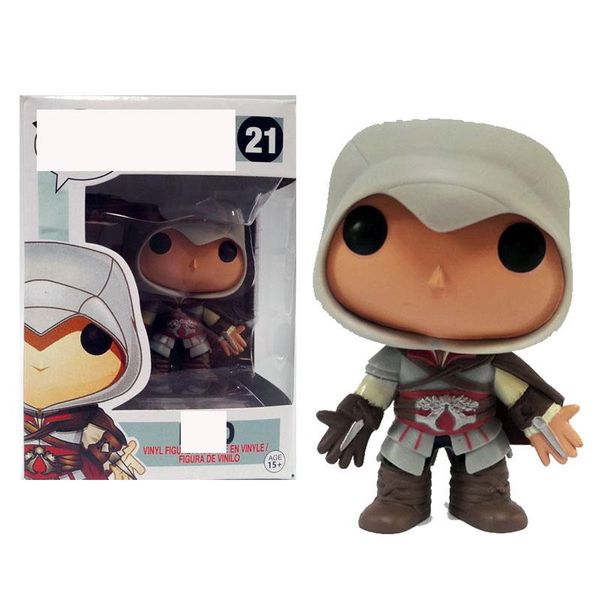 

gift funko pop ezio 21# assassins creed action figure collectible model toy