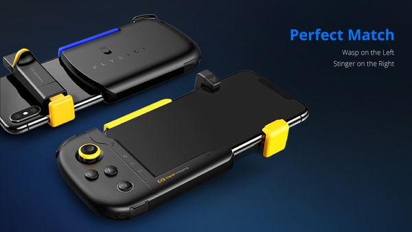 Xiaopin Youpin Flydigi Stinger pubg cod Mobile Trigger Wireless Joystick Mobile Gamepad Shooting Controller for Android&IPHONE 3014790 C1