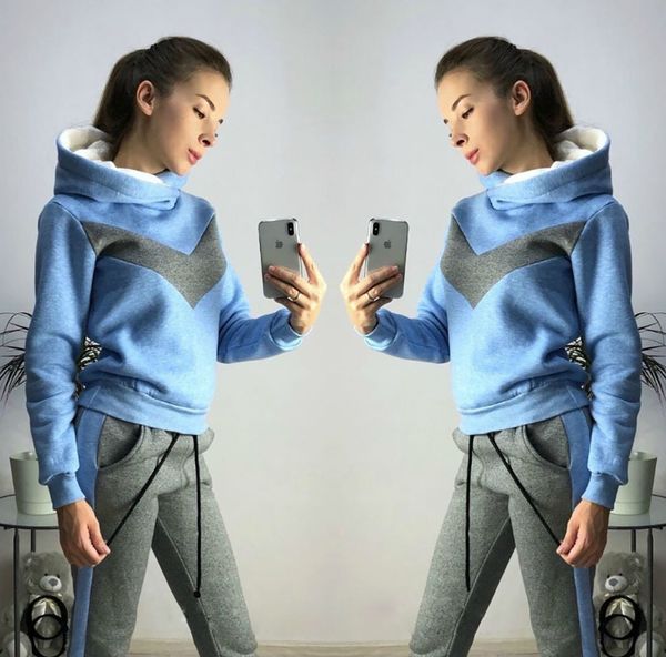 

2019 women's casual bodysuit two piece set, Gray