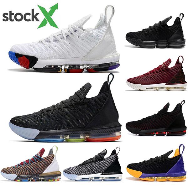 

with socks 2020 luxury 16 mens basketball shoes james 16 brand sports sneakers comfortable low cut trainers size 40-46, White;red