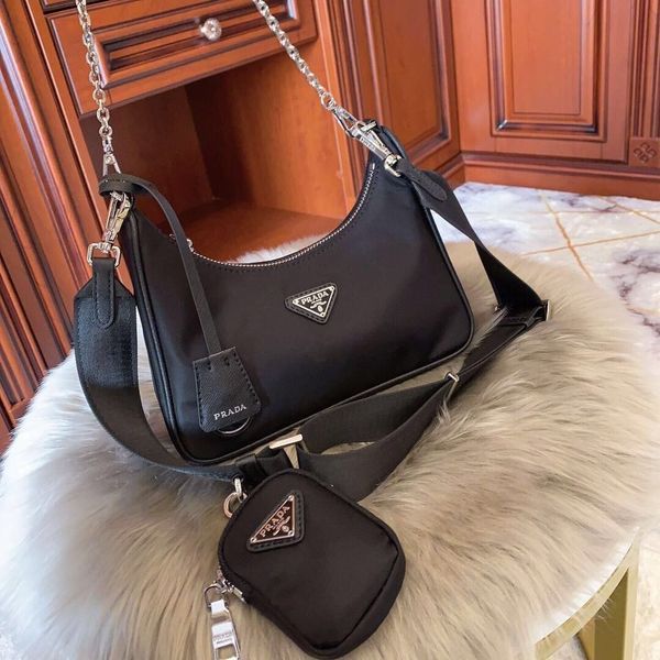 

Роскошные цепи вечерние сумки на ремне женские кожаные сумки PRADA Messenger сумки Tote LOUIS VUITTON LV