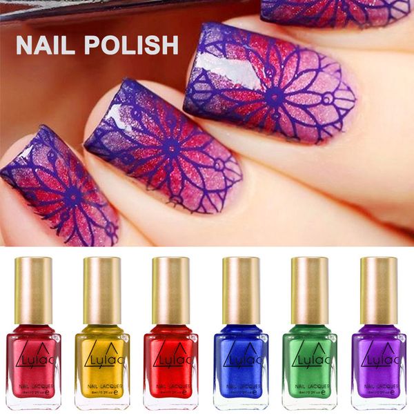 

6ml colorful painted diy nail gel polish for nail art decoration bv789