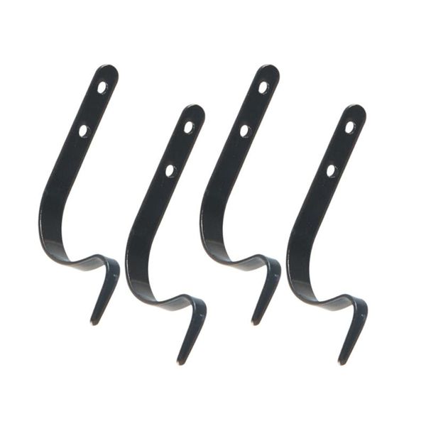 

6 pcs metal hook practical paint hanging hook clothes hanger for bedroom