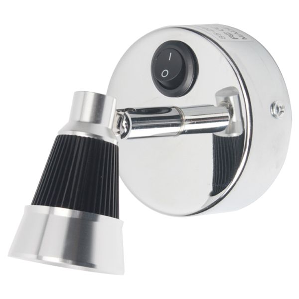 

motor homes warm white bedside kitchen wall lamp boat caravan yacht switch button working reading indoor led spot light 12v 3w