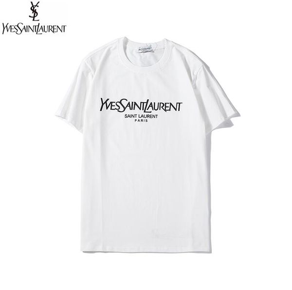 

2020 luxury mens designers t shirts summer t shirt crane printing designers t shirt hip hop fashion men women short sleeve tees size-014, White