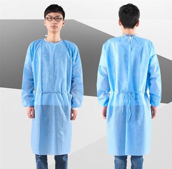 

waterproof isolation clothes sms knits cuff reverse frenulum protective clothing antistaic disposable gowns protective suit products