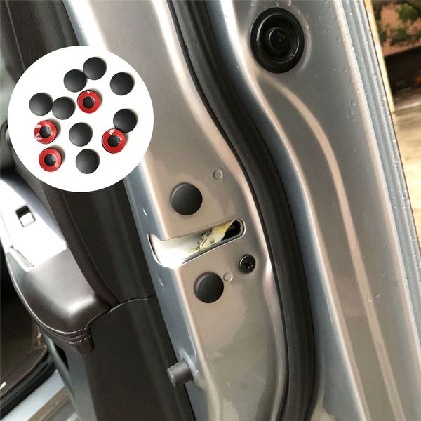 

12pcs/lot car door lock screw protector cover for dacia sandero stepway dokker logan duster lodgy