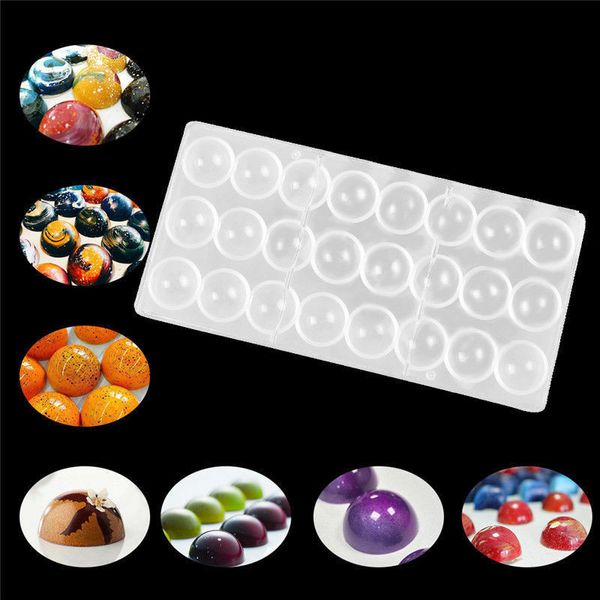 

24 клетки шоколадный торт mold diy выпечки инструменты леденцы форма xmas силикон mold декор новый кухня кондитерские выпекать товары