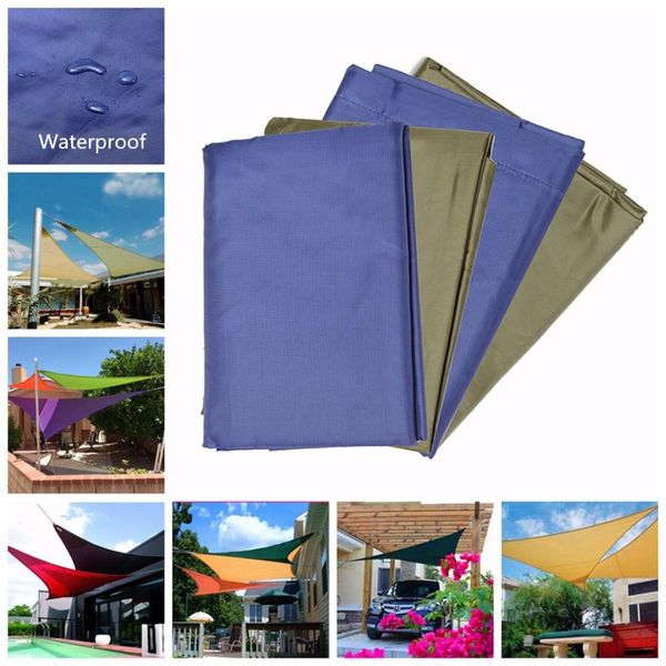 

3.6m sun shade shelter sail waterproof garden patio sunscreen awning canopy 98% uv block