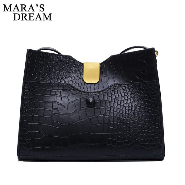 

mara's dream 2019 new solid color handbags fashion commuter shoulder bag large capacity wild casual combination messenger bag