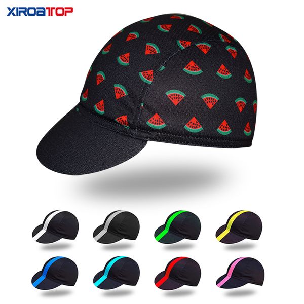 

xiroa2020 new men women cycling caps scarfs headwear mtb road bike riding team ciclismo head wear bicycle helmet inside cap, Black