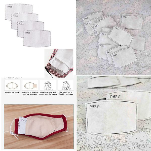 

капельки сменная маска фильтрующая вставка для маски бумажная дымка рот pm2. 5 фильтры бытовые защитные продукты 150 шт