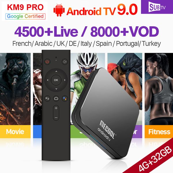 

Iptv france arabic italy ubtv km9 pro android tv 9 0 4g 32g google certified bt dual band wifi iptv france arabic italy pain iptv