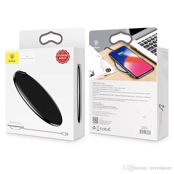 

Ba eu qi wirele charger for iphone x 8 plu for am ung 8 9 plu ix de kwirele charger with retail box