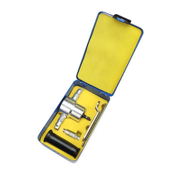 

double chrome-plating head metal sheet nibbler cutter drill tool with iron box