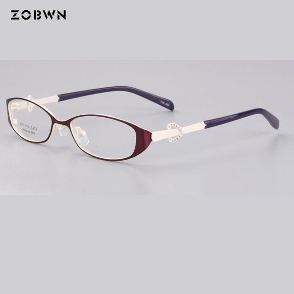 

moda feminina очки сердечный узор очки для чтения близорукость uv400 gafas de sol oculos de grau feminino компьютер анти синий, Black