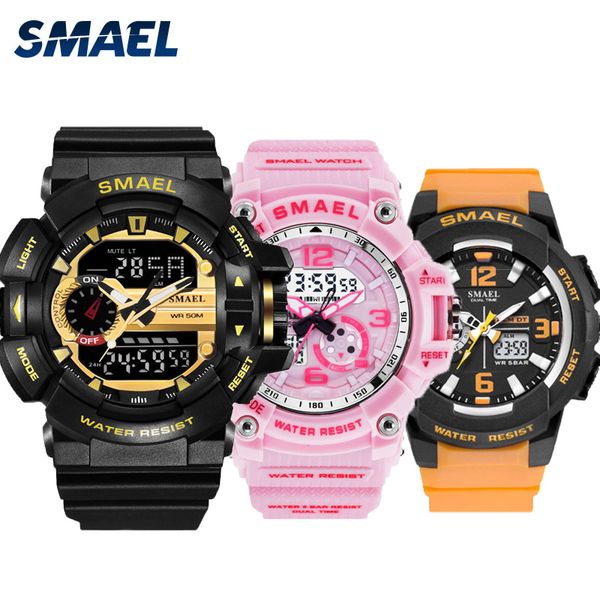 

popular watches set sport watch waterproof alarm clcok back light bracelet sets 1436 1808 1643 mens watches relogio masculino, Slivery;brown