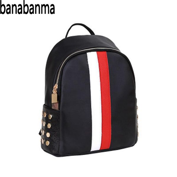 

banabanma women girl pu leather fashionable stylish camouflage double-shoulder backpack travel casual bag backpack women zk30