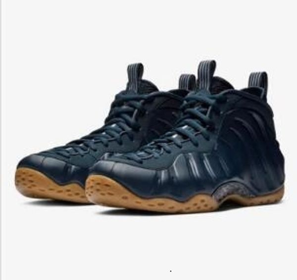

hardaway one pro цветочных c полночь navy gum пенни пена мужчины баскетбол обувь хорошего качество черного синие мужские пены спорт кроссовк