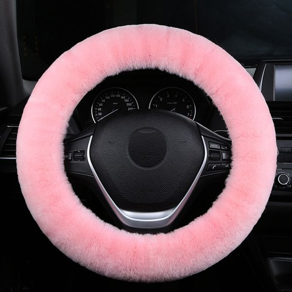 

steering wheel cover winter cashmere car interior accessories soft plush winter warm australian wool steering wheel cover