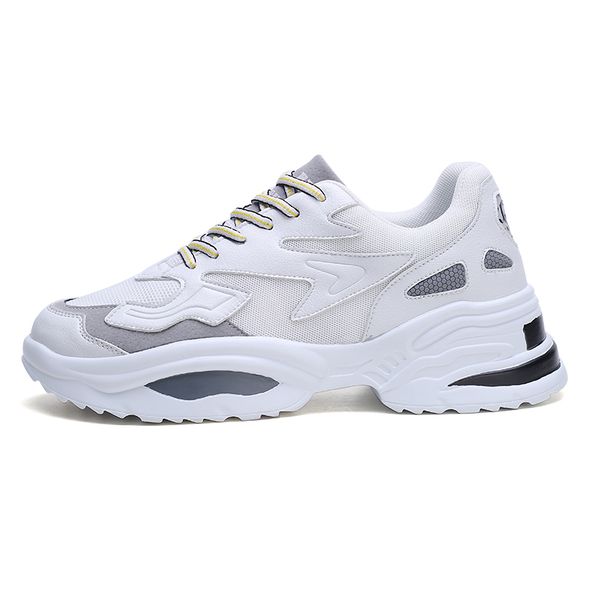 

men casual shoes fashion male sneakers trend breathable mens shoes comfortable leisure zapatillas homber 39-44, Black