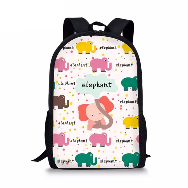 elephant book bags