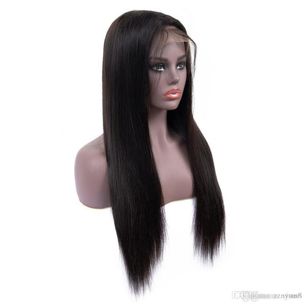 

длинные прямые естественного вида волоса бесклеевого переднего парик полный парик волосы для афроамериканцы женщины 24inch жаростойкого пари, Black